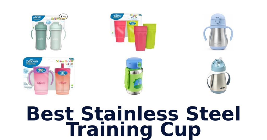 best stainless steel training cup