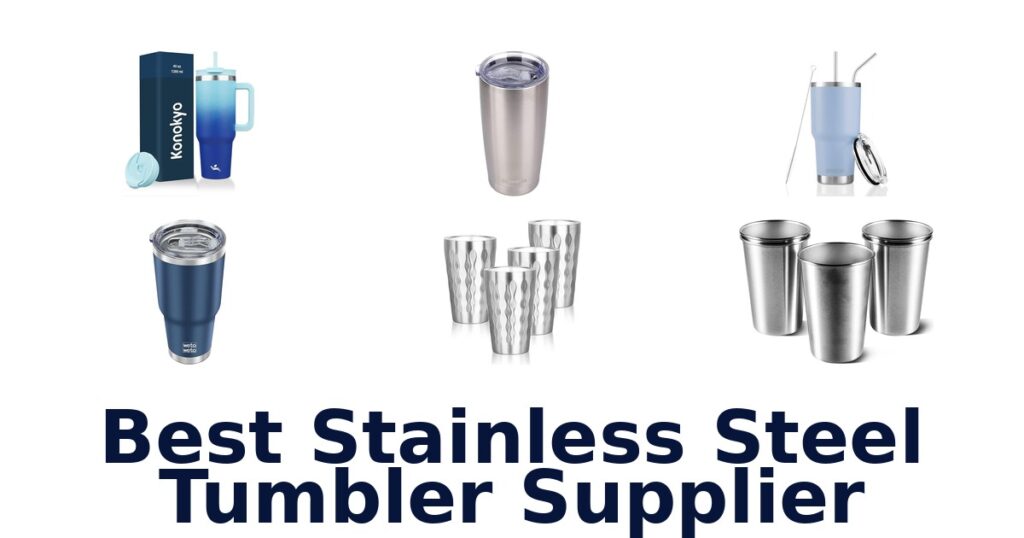 best stainless steel tumbler supplier