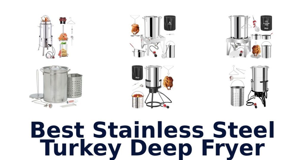 best stainless steel turkey deep fryer