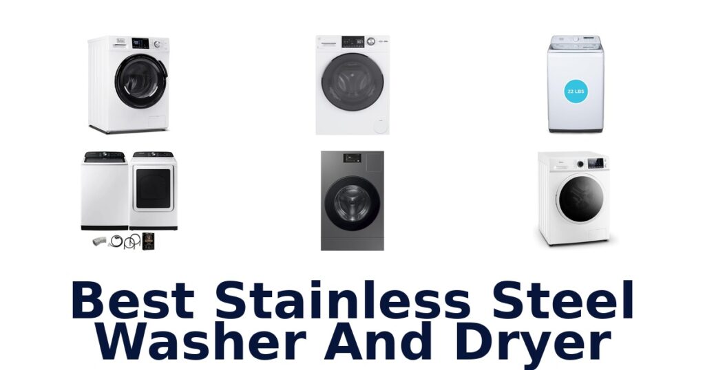 best stainless steel washer and dryer