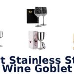 best stainless steel wine goblet