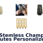 best stemless champagne flutes personalized