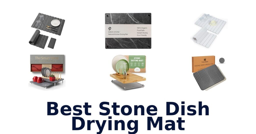 best stone dish drying mat