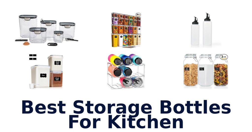 best storage bottles for kitchen