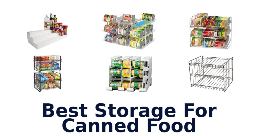 best storage for canned food