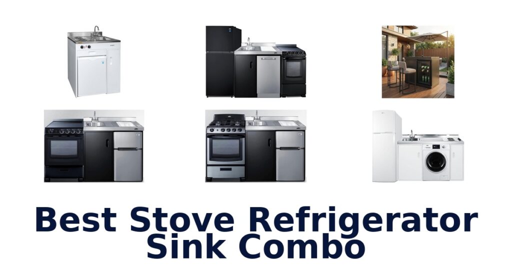best stove refrigerator sink combo