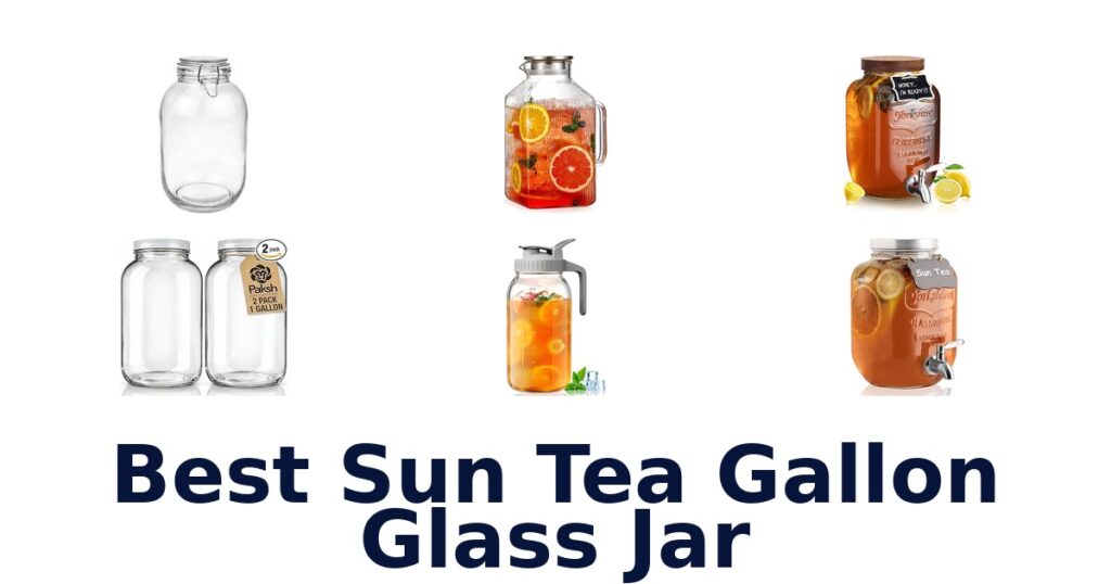 best sun tea gallon glass jar
