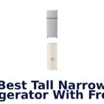 best tall narrow refrigerator with freezer