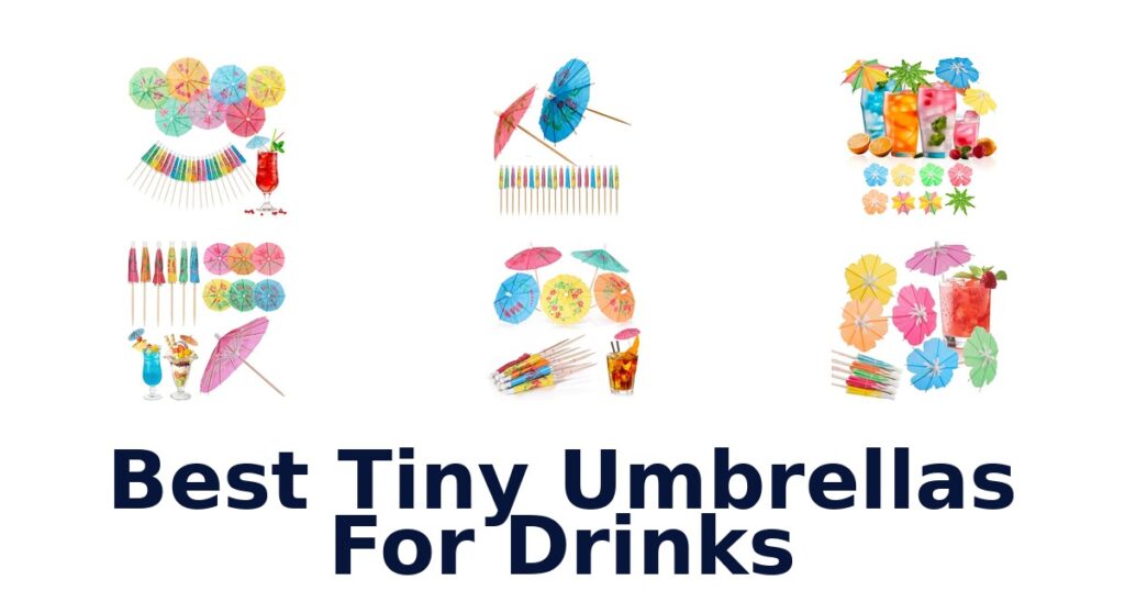 best tiny umbrellas for drinks