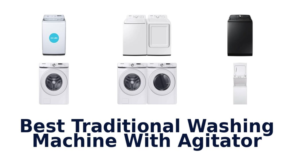 best traditional washing machine with agitator