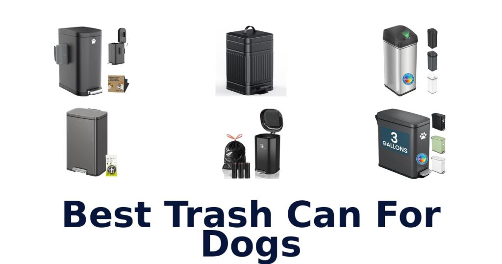 best trash can for dogs