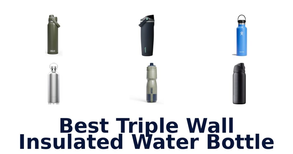 best triple wall insulated water bottle