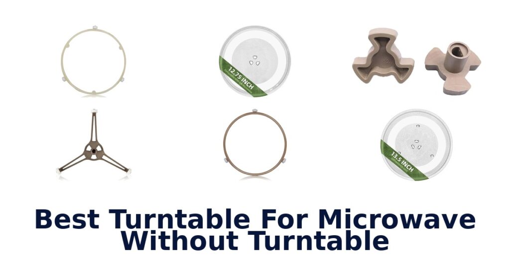 best turntable for microwave without turntable