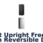 best upright freezer with reversible door