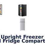 best upright freezer with small fridge compartment
