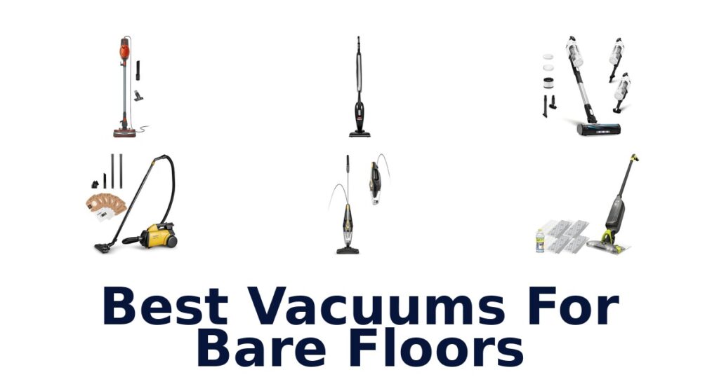 best vacuums for bare floors