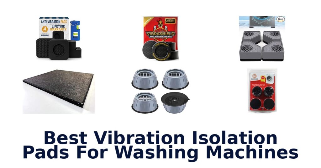 best vibration isolation pads for washing machines