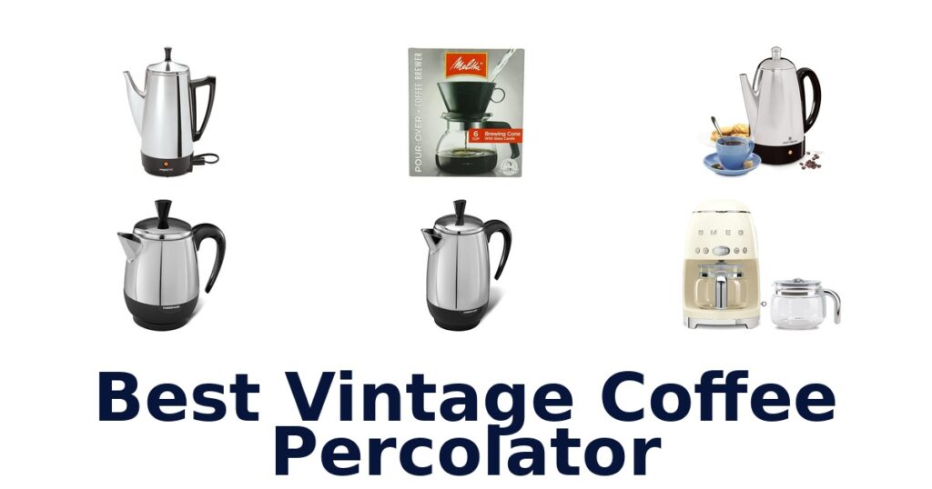 best vintage coffee percolator