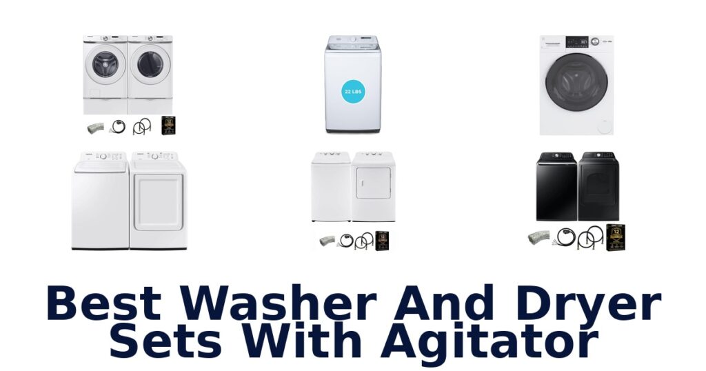best washer and dryer sets with agitator