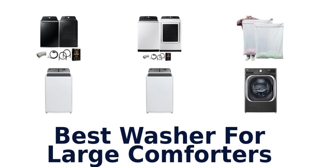 best washer for large comforters
