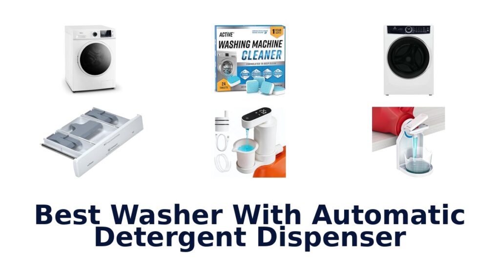 best washer with automatic detergent dispenser
