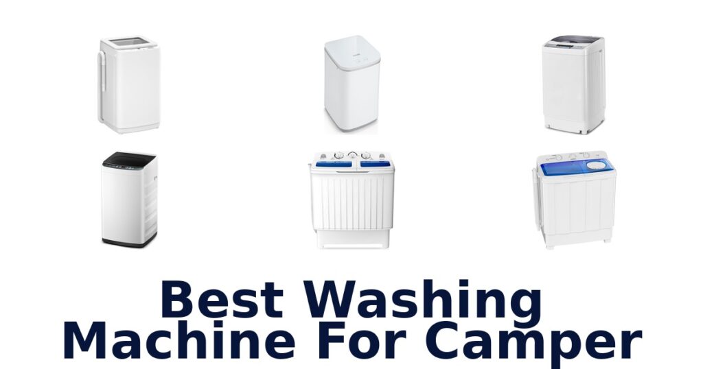 best washing machine for camper
