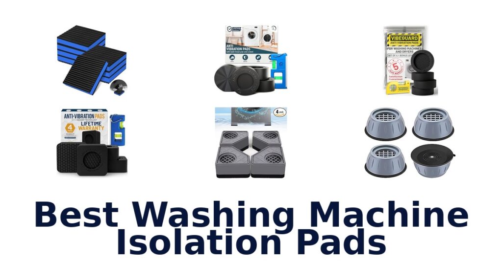 best washing machine isolation pads