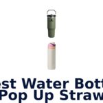 best water bottle pop up straw