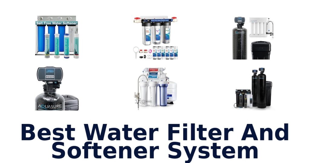 best water filter and softener system