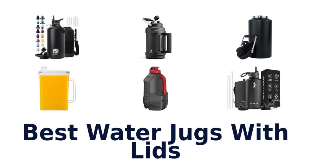 best water jugs with lids
