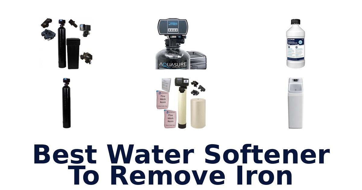 best water softener to remove iron