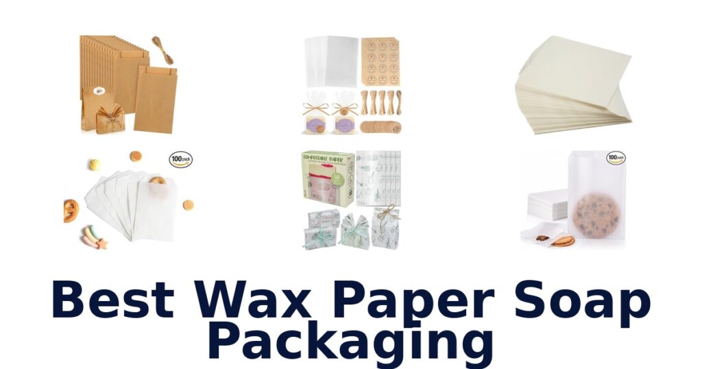 best wax paper soap packaging