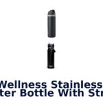 best wellness stainless steel water bottle with straw