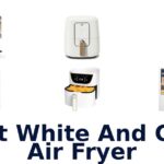 best white and gold air fryer