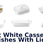 best white casserole dishes with lids