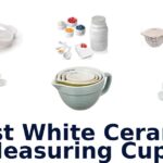 best white ceramic measuring cups
