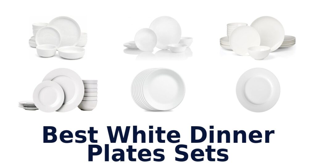 best white dinner plates sets