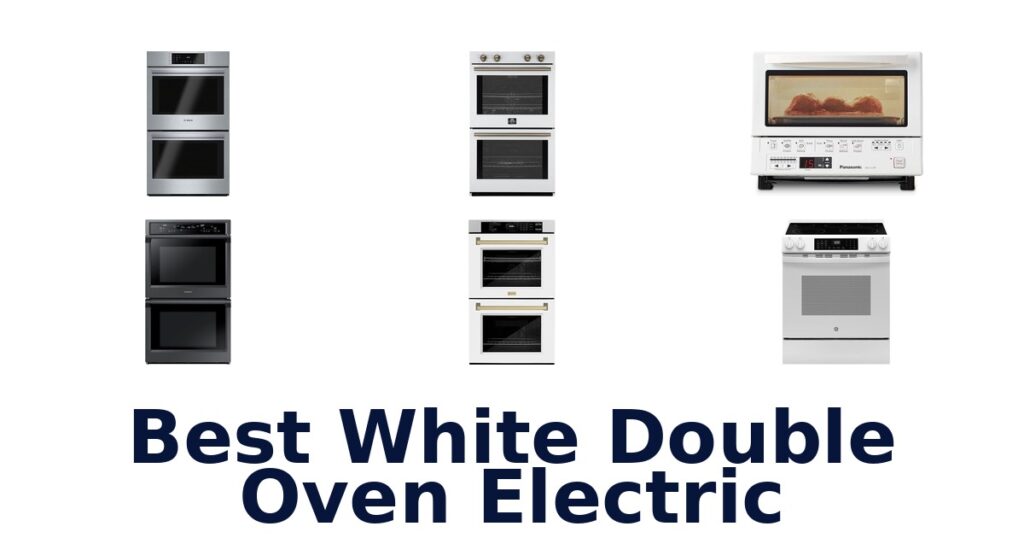 best white double oven electric