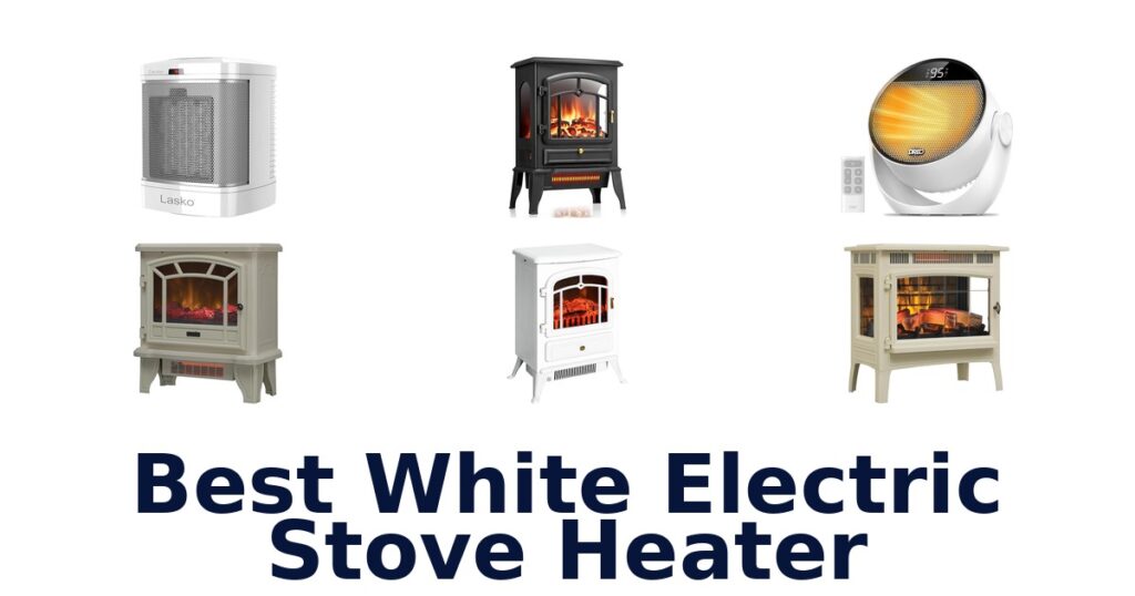 best white electric stove heater