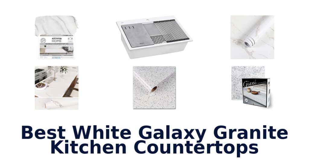 best white galaxy granite kitchen countertops