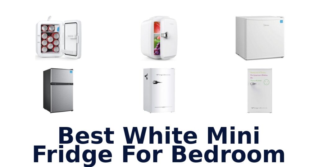 best white mini fridge for bedroom