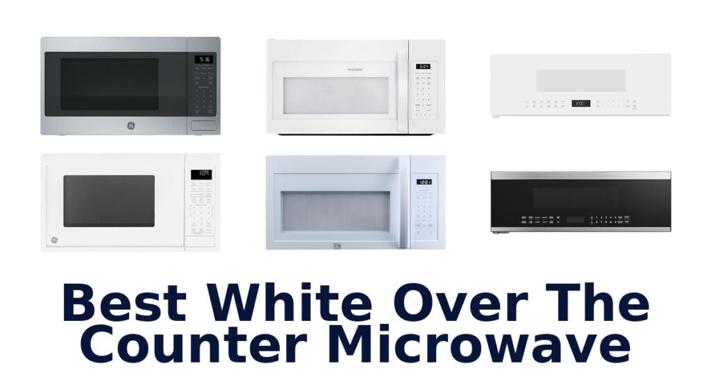 best white over the counter microwave