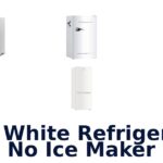 best white refrigerator no ice maker