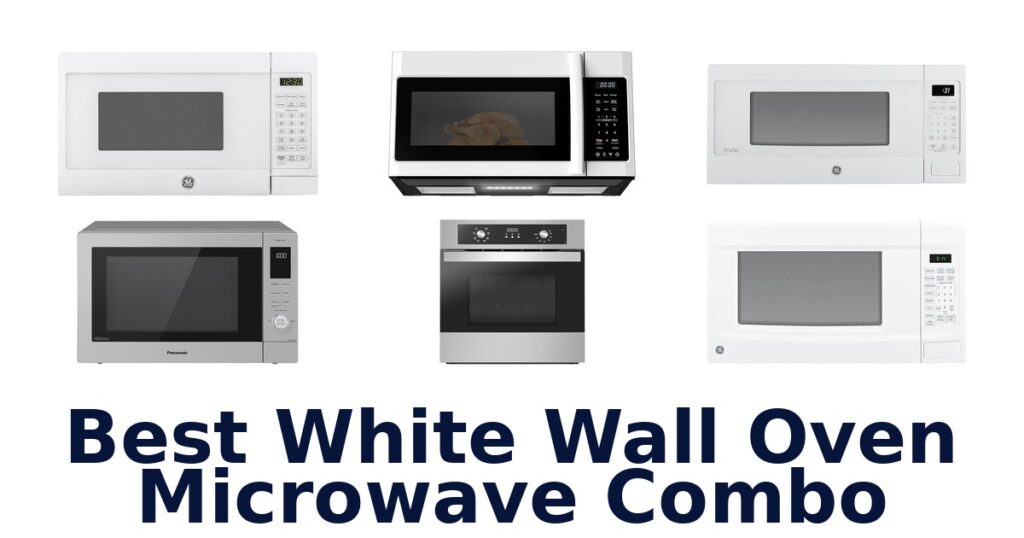 best white wall oven microwave combo