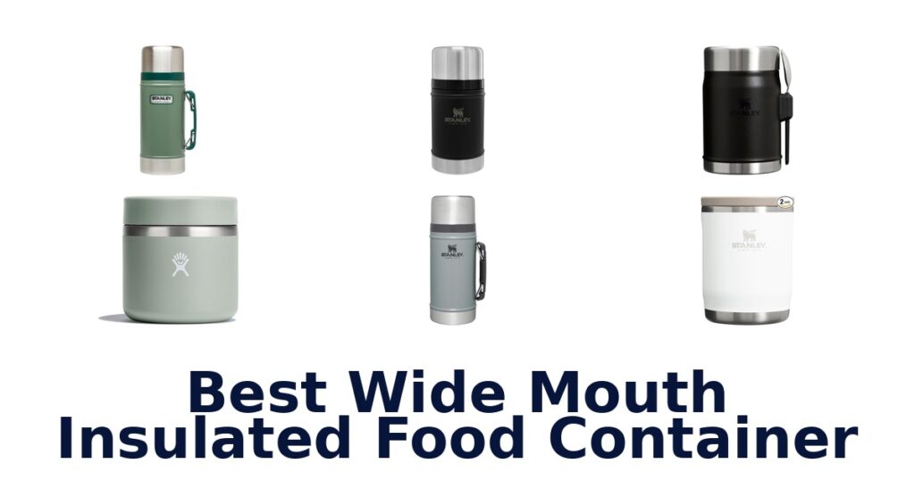 best wide mouth insulated food container