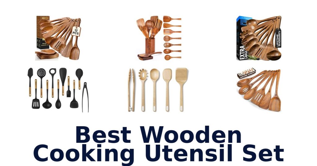 best wooden cooking utensil set