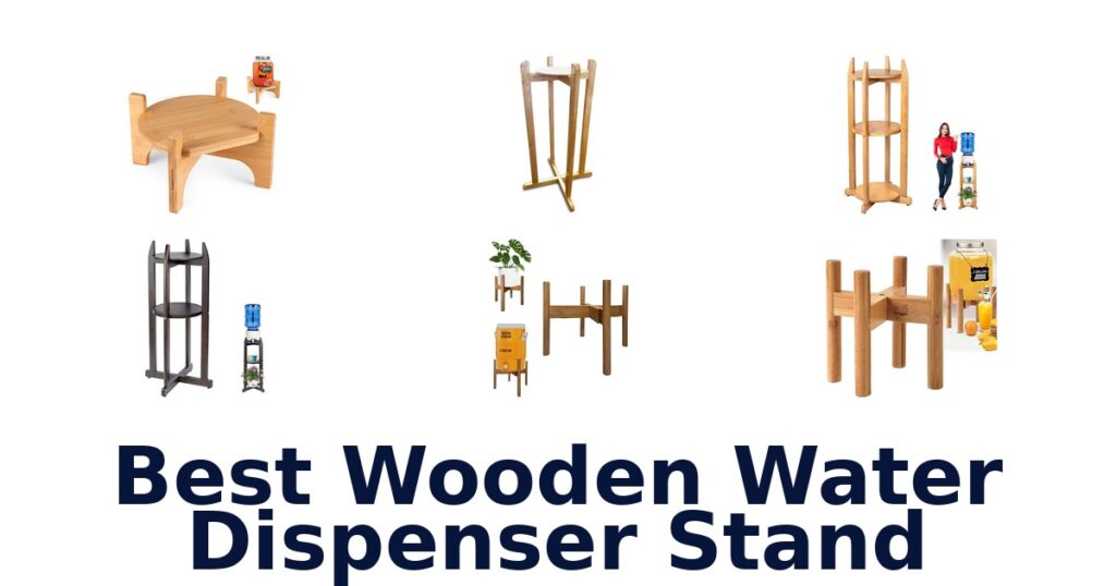 best wooden water dispenser stand