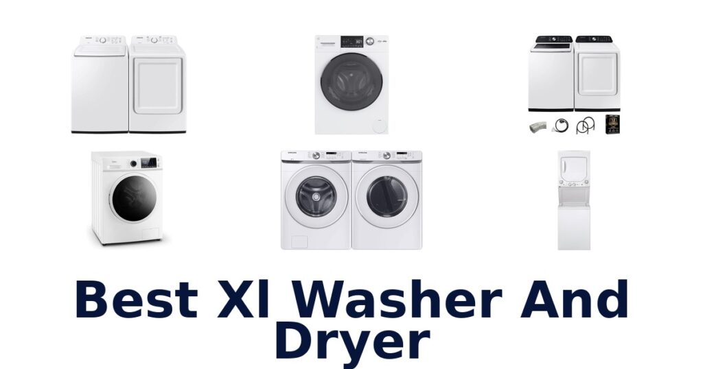 best xl washer and dryer
