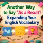another way to say as a result