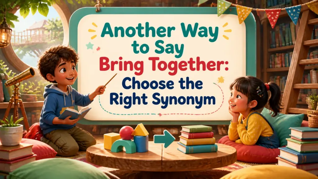 another way to say bring together